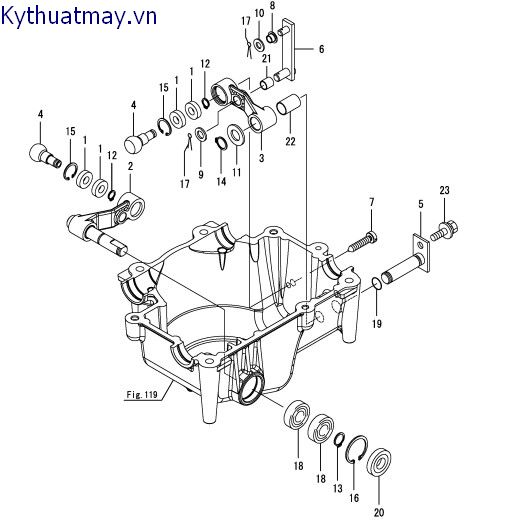 Vỏ hệ thống lái 3